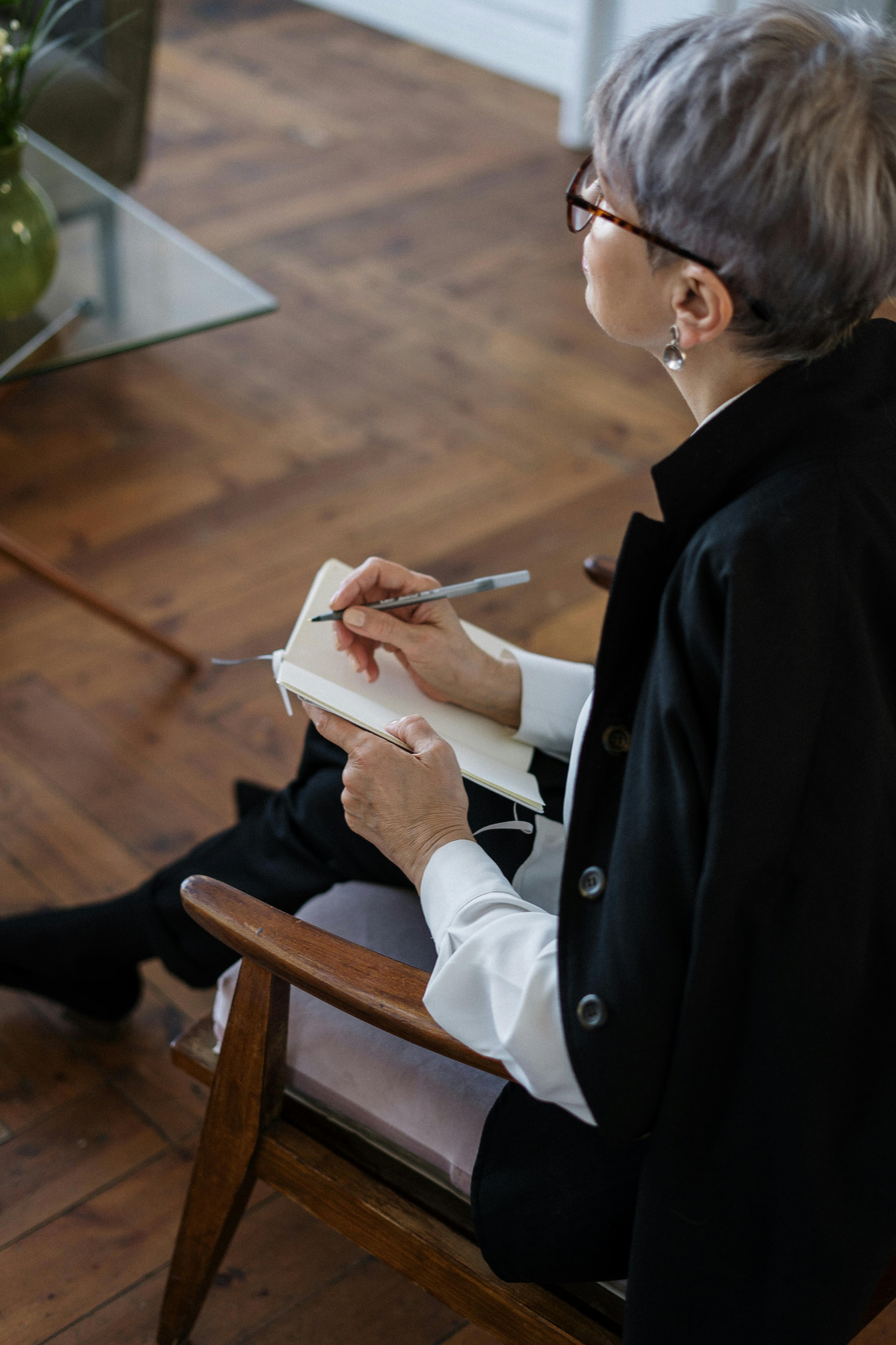 A professional and compassionate therapy session